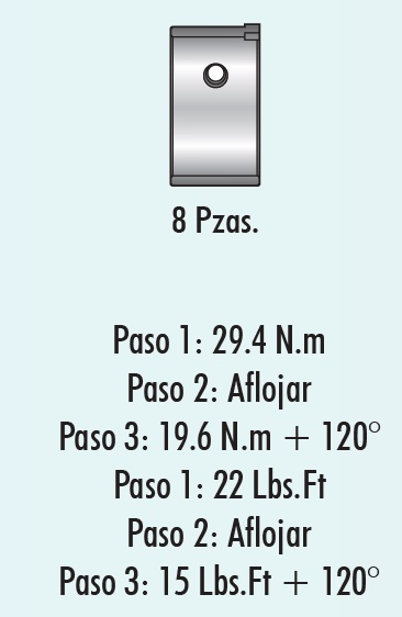 COJINETES DE BIELA MORESA